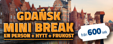 Gdansk Mini Break | Nynäshamn - Gdańsk