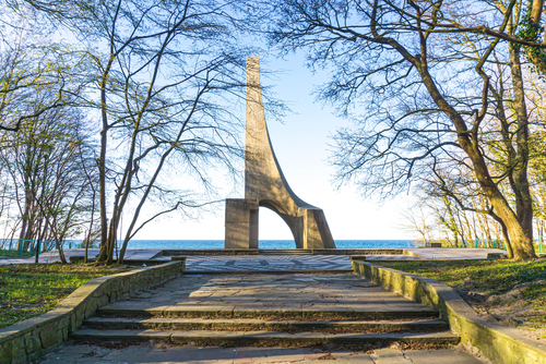 Monumentet för Polens bröllop till havet